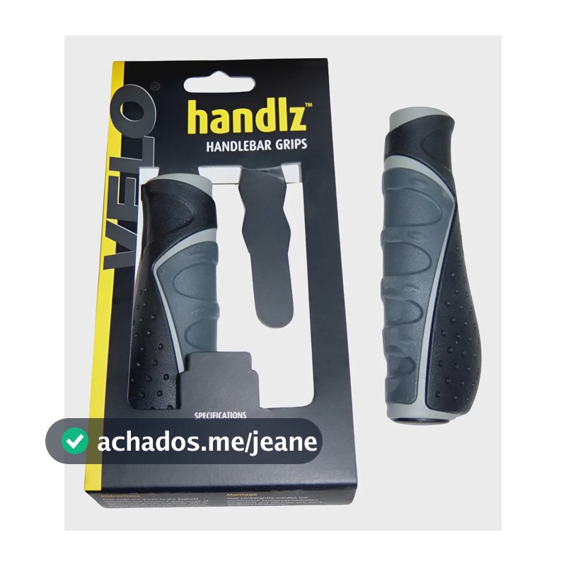 Manopla Velo Vl-719 Gel Bike Mtb Anatômica E Ergonômica Preto