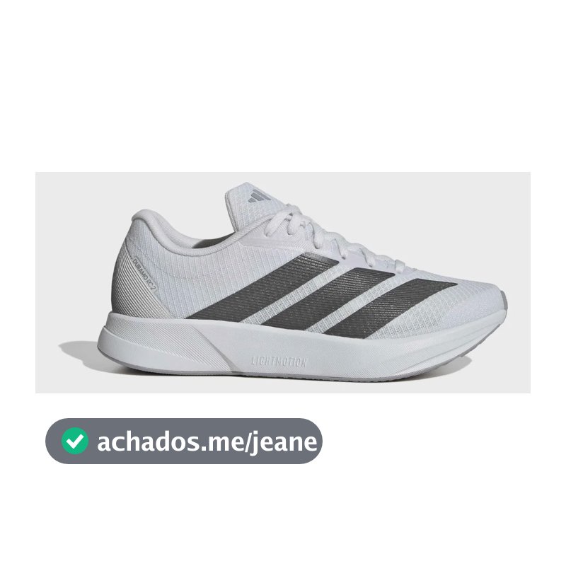 Tênis Feminino Duramo Rc 2 adidas Ftwr White Liso 38 Br