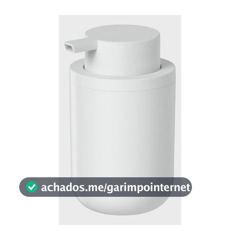 Porta Sabonete Líquido Saboneteira Líquida Ou Bold Branco