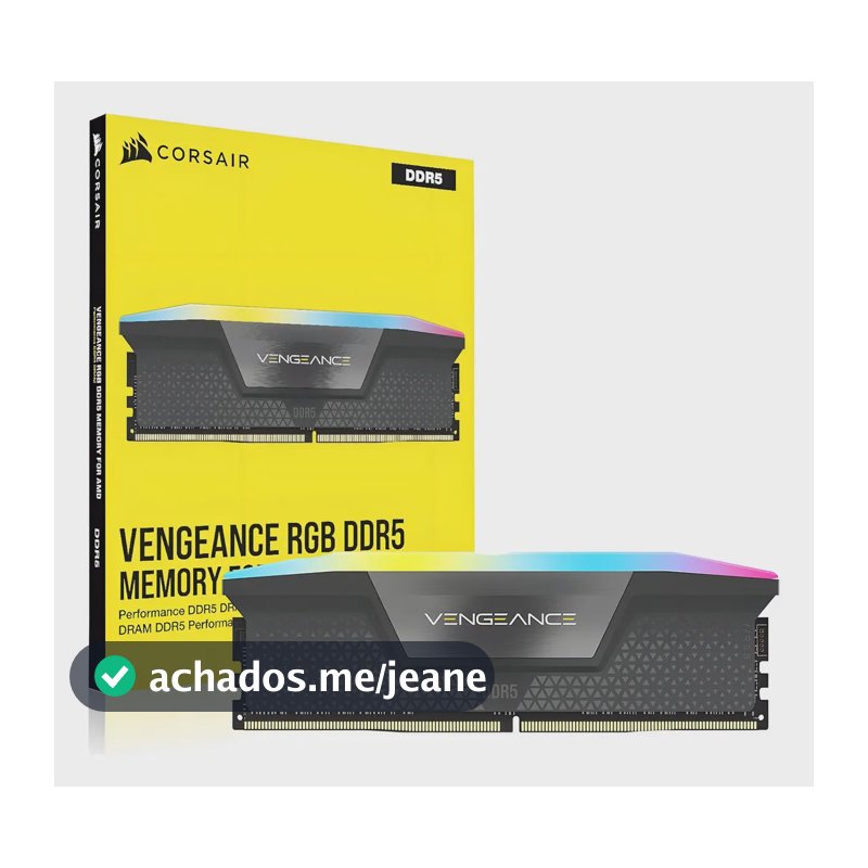 Memoria Ram Ddr5 32gb (1x32gb) 5200mhz Vengeance Rgb Corsair