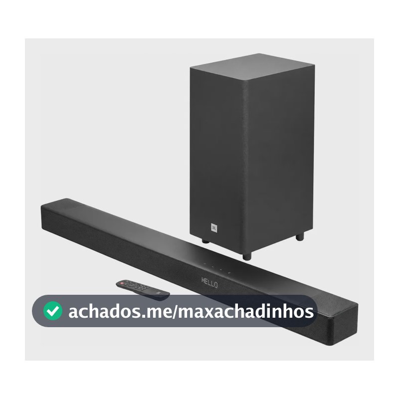Soundbar Jbl Cinema Sb595 Com 3.1.2 Canais E Dolby Atmos