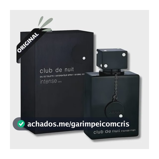 Perfume Club De Nuit Intense Armaf Edt 105ml Com Nf Original
