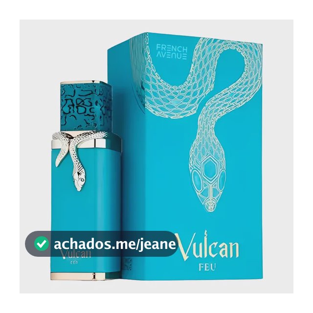Perfume Árabe - French Avenue Vulcan Feu Edp 100ml