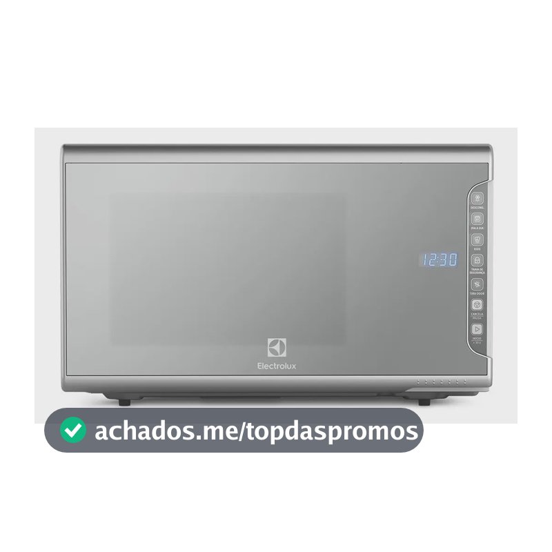 MICRO-ONDAS ELECTROLUX 31L COM PAINEL INTEGRADO EM AÇO INOX ESPELHADO 220V MI41S