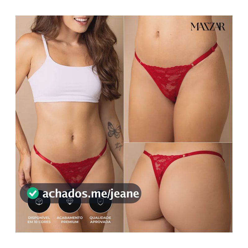 Kit 10 Calcinha Fio Dental Renda Transparente Feminino Sexy Multicolorido Florido 36-46