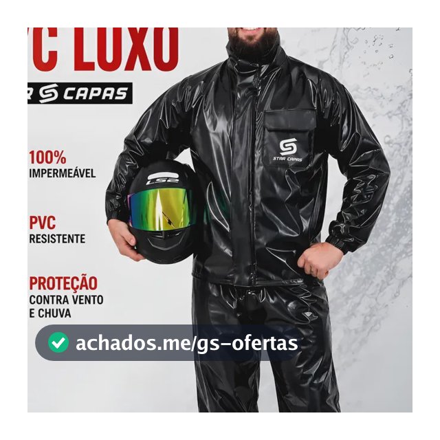 Capa De Chuva Motoqueiro Conjunto Emborrachado Impermeável
