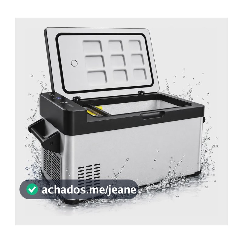 Geladeira Portátil 30l 12/24v 110/220v Caminhão Motorhome