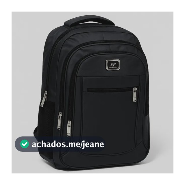 Mochila Grande Alça Reforçada Resistente Faculdade Trabalho