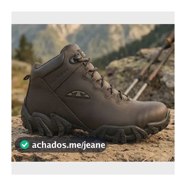 Bota Bull Terrier Sparks Masculina Couro Original Moto It