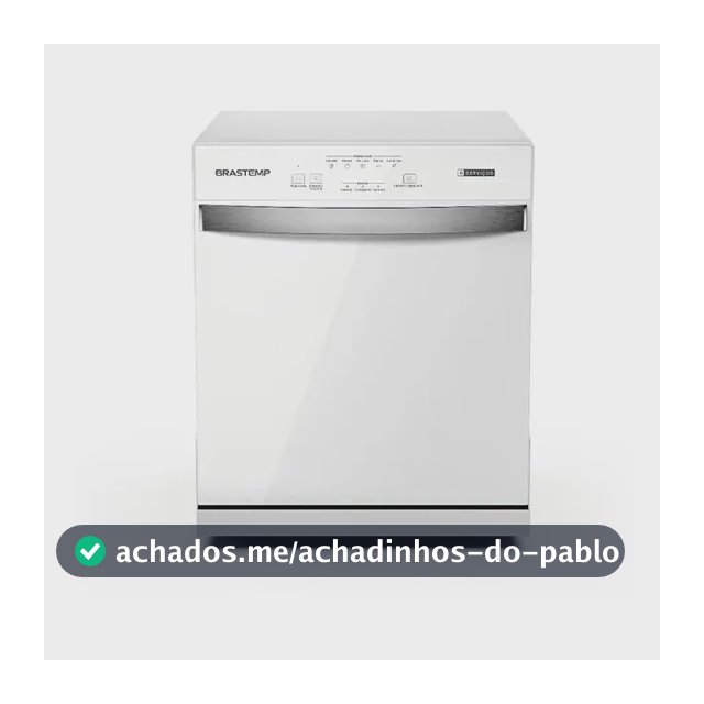 Lava-Louças Brastemp 8 Serviços Branca - BLF08BB