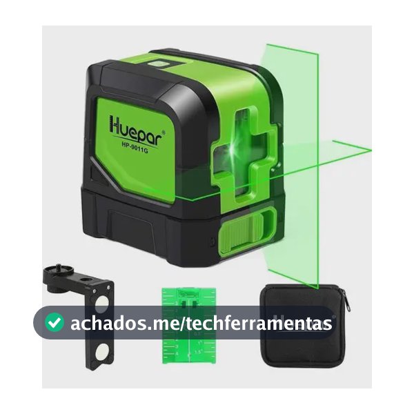 Nível A Laser Verde Huepar 9011