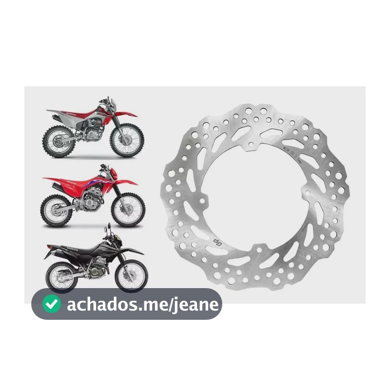 Disco Freio Dianteiro Honda Crf 230 Crf 250f Xr200 Tornado