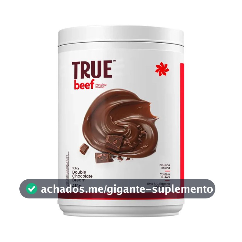 Proteína Beef Protein 418g - True Source Sabor Chocolate