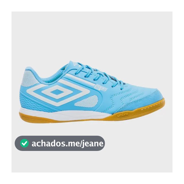 Chuteira Futsal Umbro Pro 5 Bump Club Profissional Reforçada