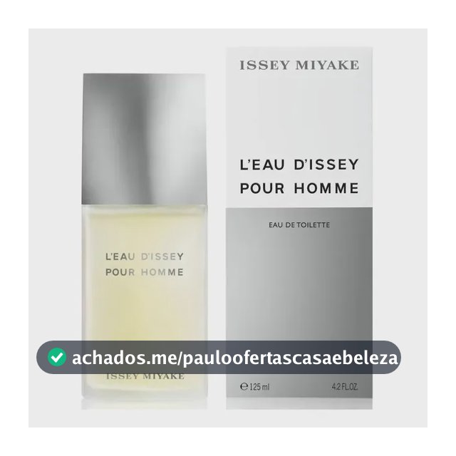 Perfume L'eau Issey Miyake Pour Homme EDT 125ml Masculino