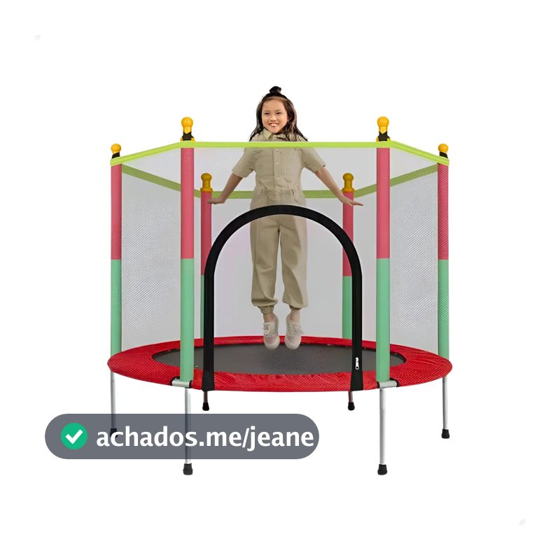 Cama Elástica Pula Pula Infantil Trampolim 1,4 Metros Atentu