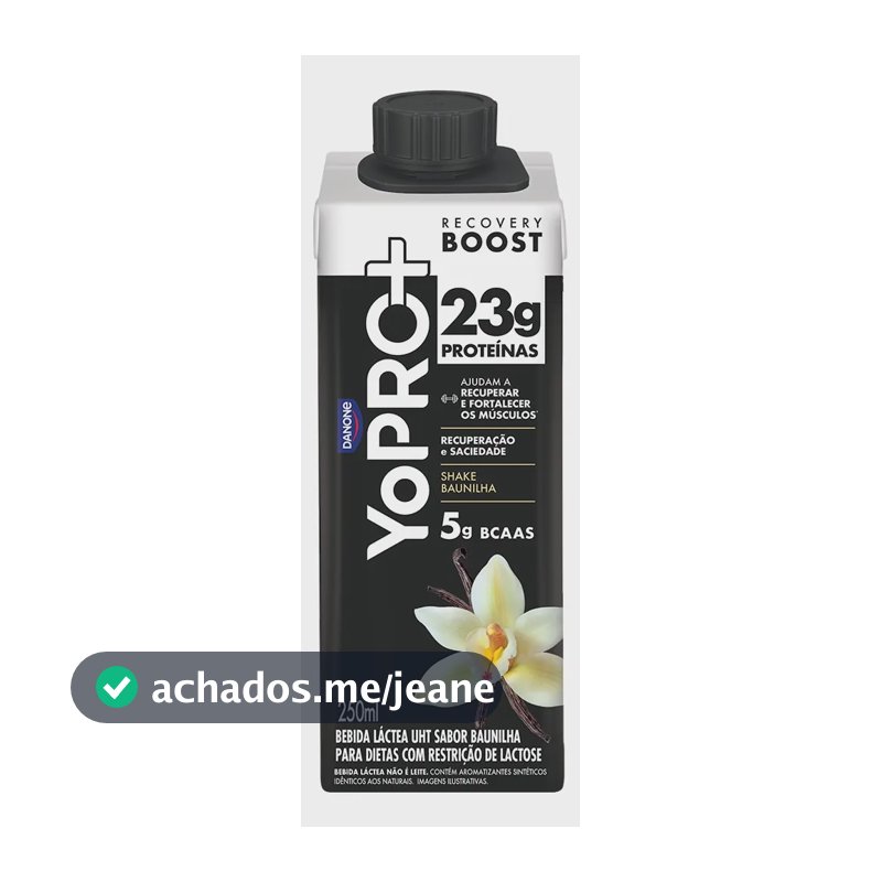 Yopro Bebida Láctea Uht Baunilha 23g De Proteínas 250ml