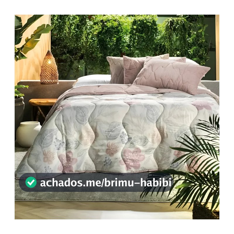 Coberdrom Edredom Grosso Dupla Face Blend Comfort Casal Altenburg