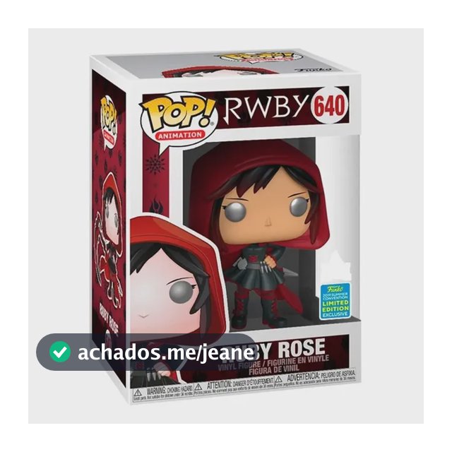 Funko Pop - Anime Rwby - Ruby Rose 640