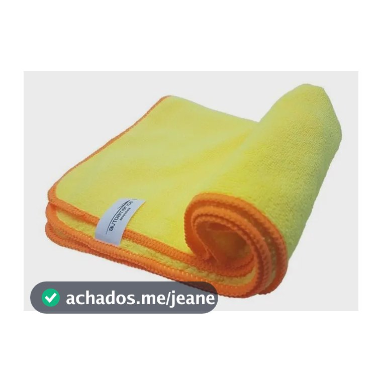 Kit 10 Flanela de Microfibra Autoamerica Premium 60x40cm para Automotivo