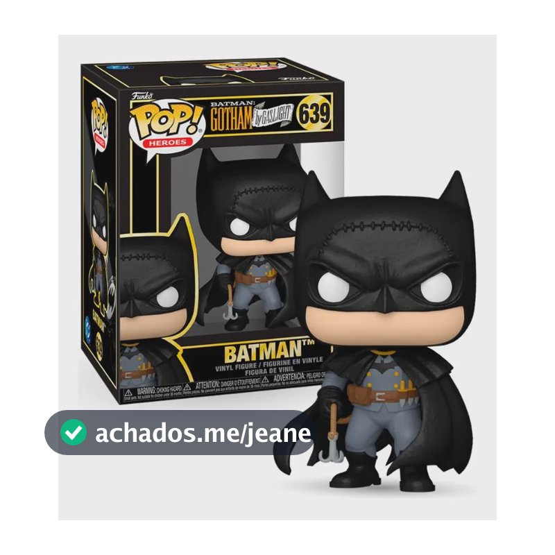 Boneco Funko Pop! Dc Comics - Gotham By Gaslight
