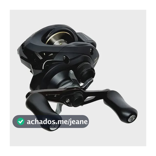 Carretel carretilha Shimano Caius 151 esquerdo color preto