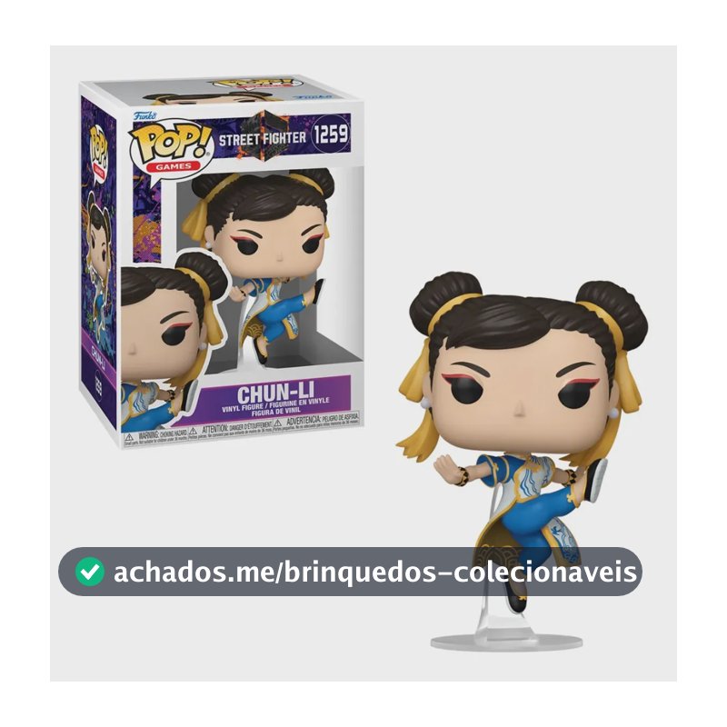 Funko Pop! Chun - Li Street Fighter #1259