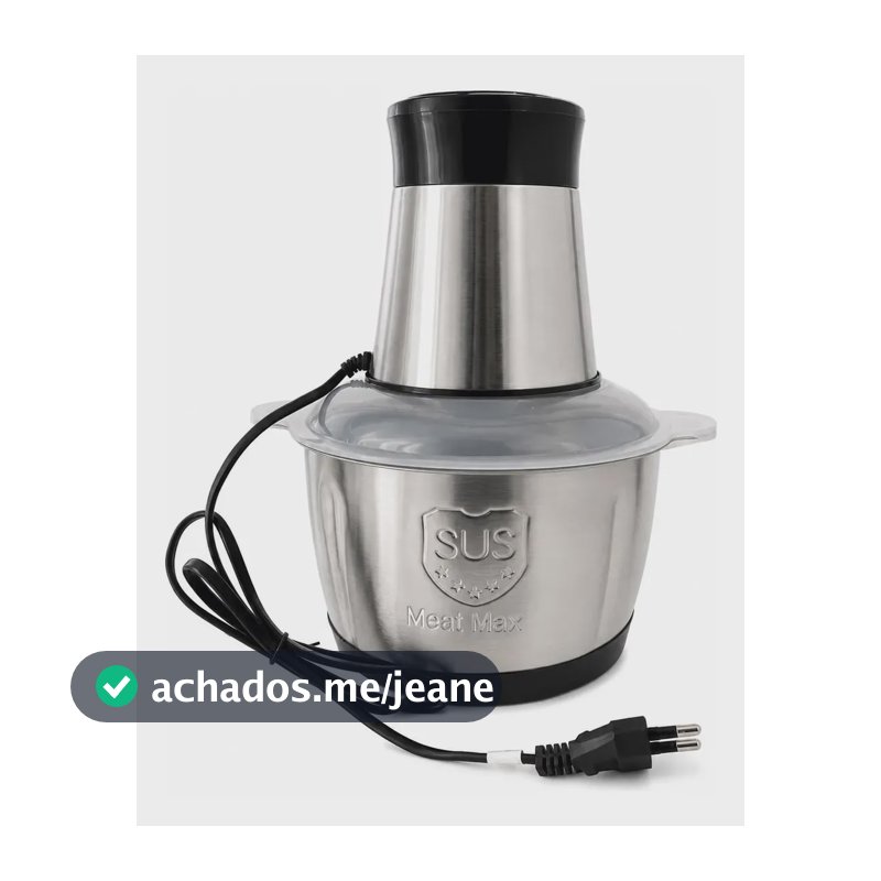 Multiprocessador Elétrico Turbo 2litros Inox 220v Inox 220v