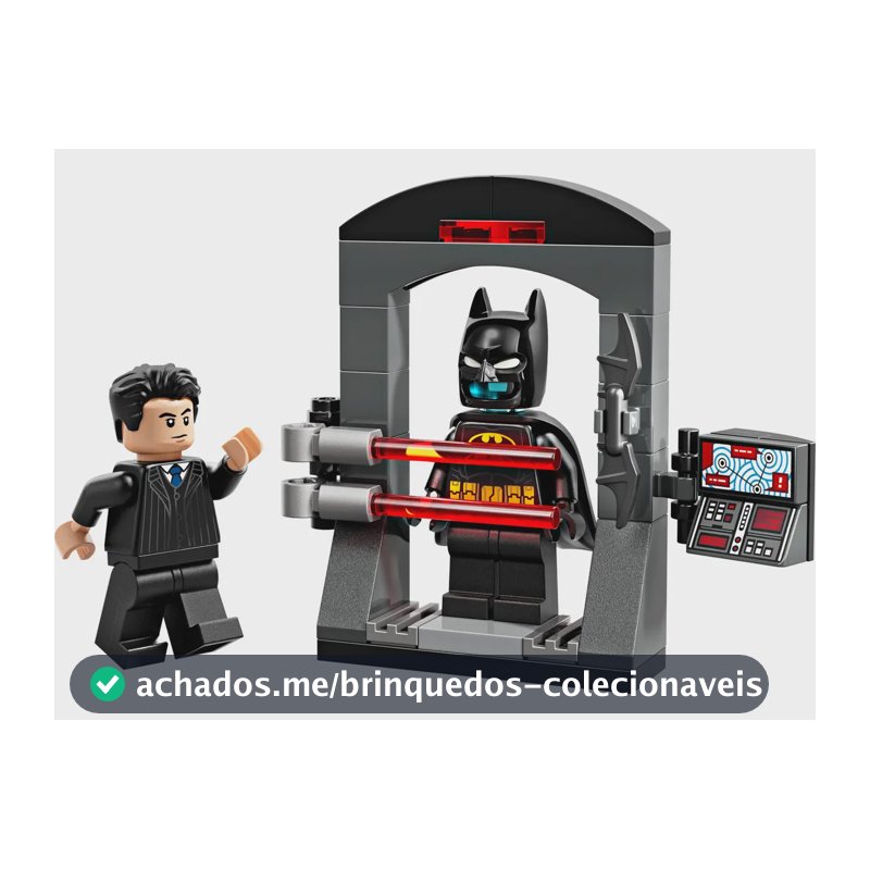 Lego Batman Bruce Wayne E Traje Do Batman 30726 35pçs 35 Lego Batman Bruce Wayne E Traje Do Batman 30726 35pçs