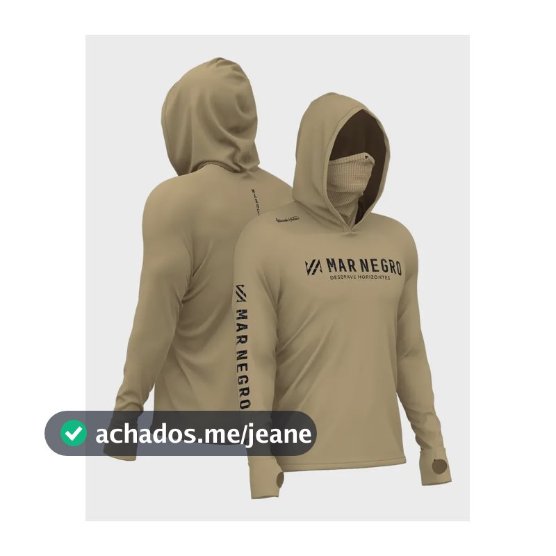 Camiseta De Pesca Masculina Xprotect 360 Poliamida Mar Negro Desert Gg
