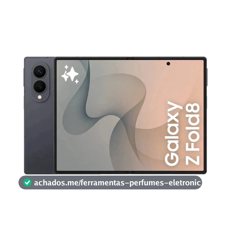 Celular Samsung Galaxy Z Fold8 512gb, 12gb Ram Tela 7.6 - Preto