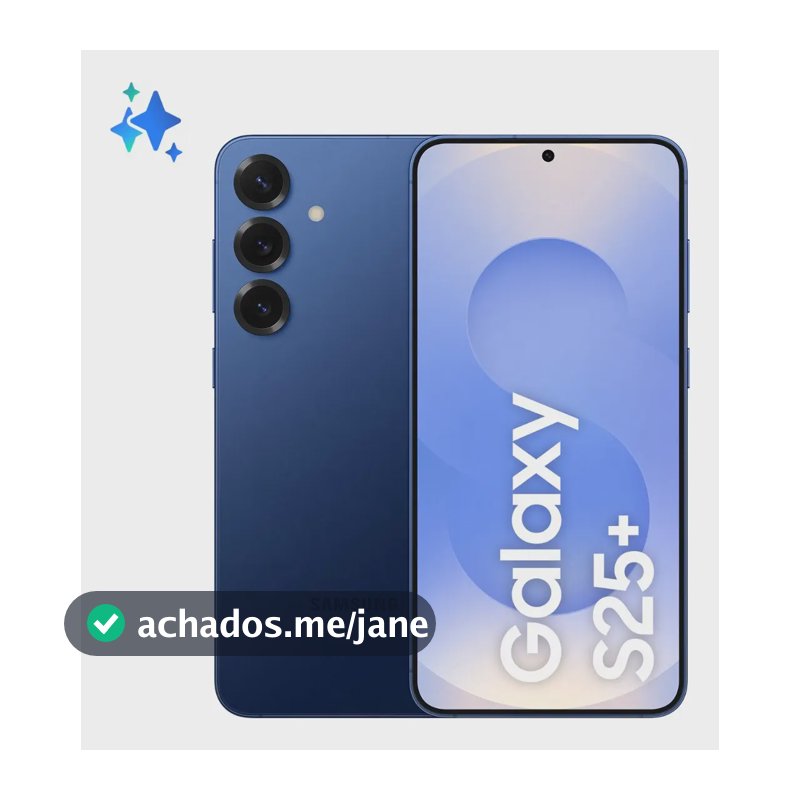 Samsung Galaxy S25+ 5g, 256gb, 12gb, Câmera Tripla - Azul marinho