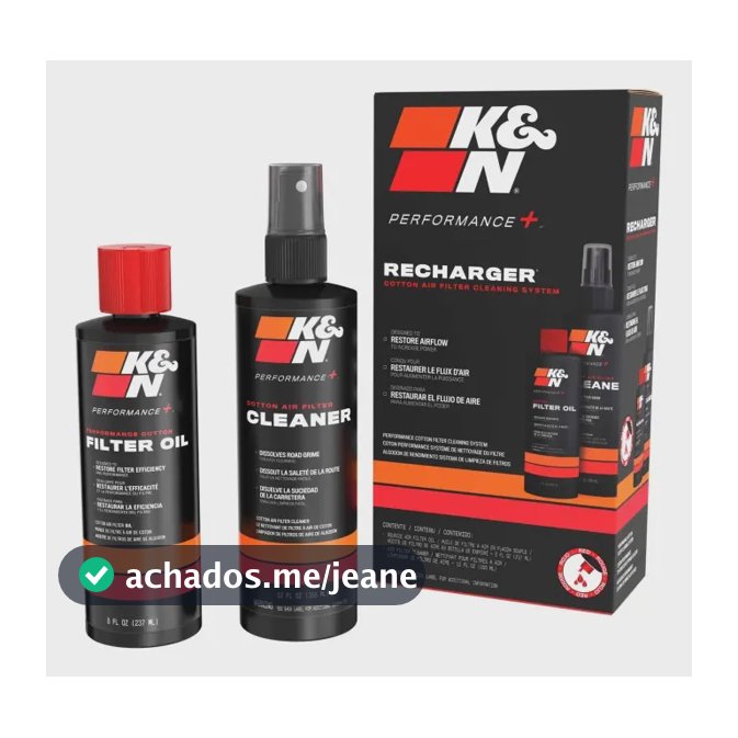 Kit Limpeza Filtro De Ar K&n Recharger 99-5050 - Squeeze Red