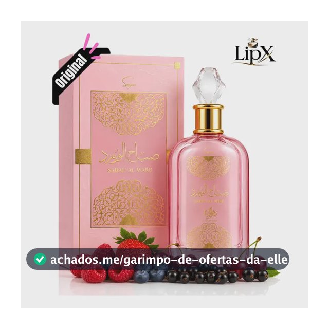 Perfume ÁRABE Sabah Al ward Sugar Original Feminino Eau de parfum