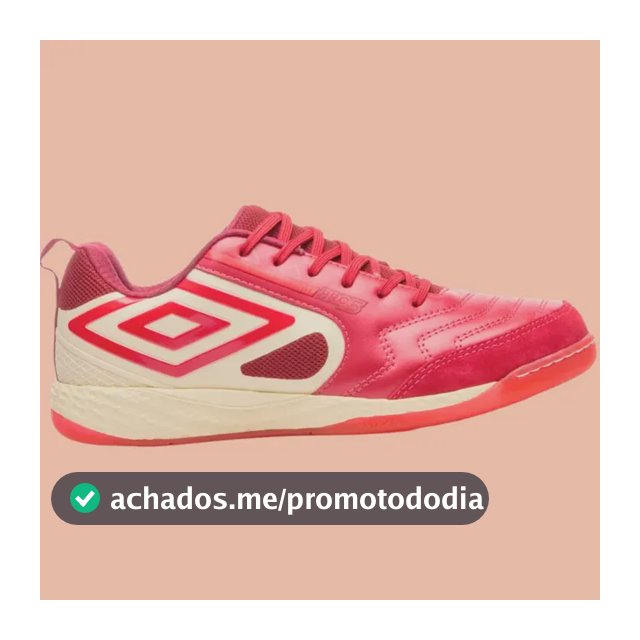 Chuteira Futsal Umbro Pro 5 Bump Original Couro Natural