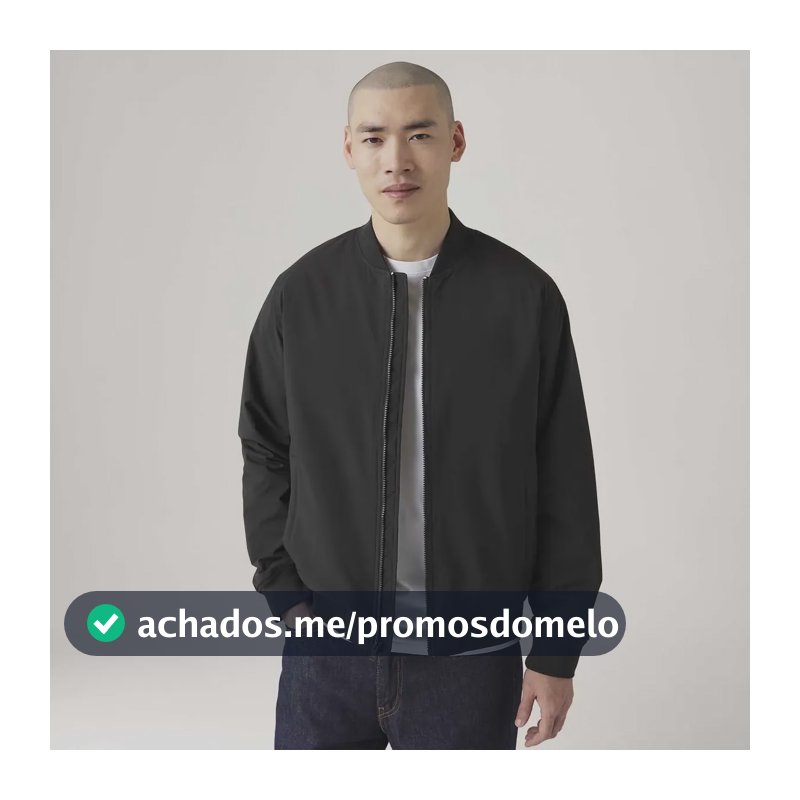 Casaco Levi's® Bay Bomber Preta Preto S Usa | P Br