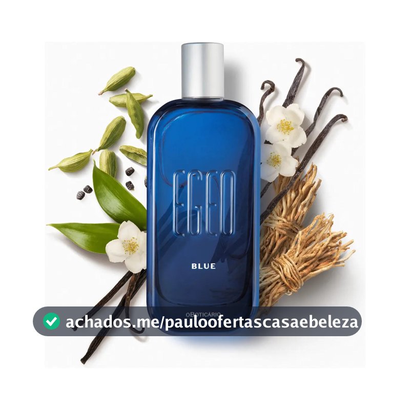 Perfume Masculino O Boticário Egeo Blue Deo Colônia 90ml