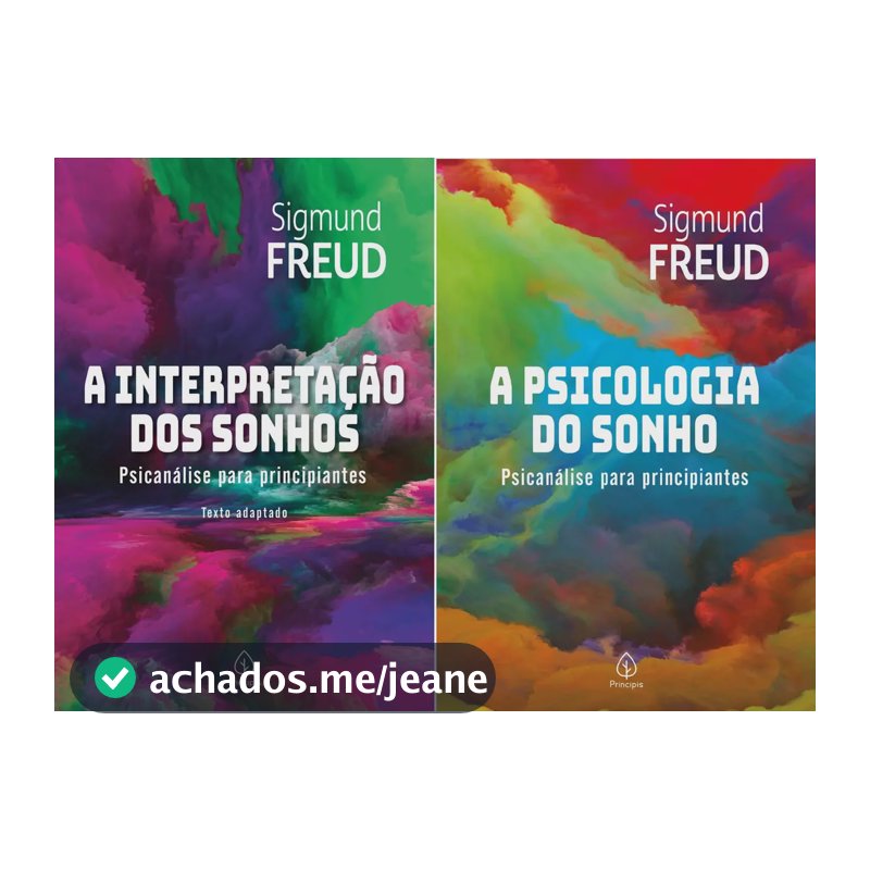 Kit 2 Livros A Interpretação Dos Sonhos E A Psicologia Do Sonho - Psicanálise Sigmund Freud, De Sigmund, Freud. Editora Ciranda Cultural, Capa Mole (2025)