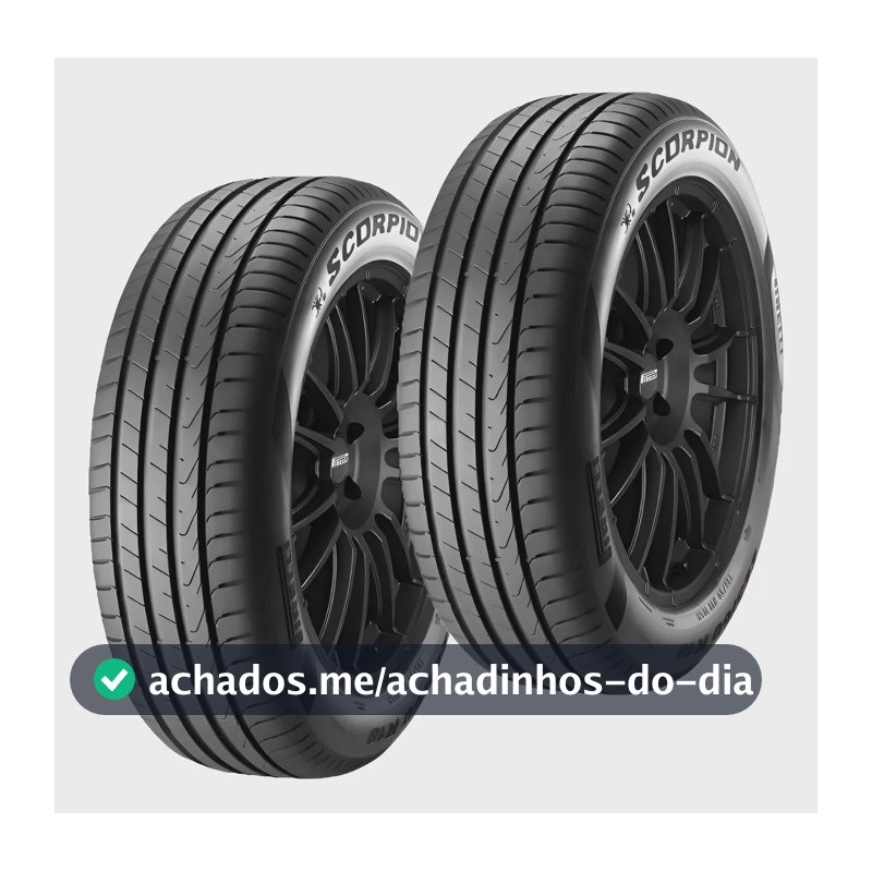 Kit 2 Pneu Pirelli Aro 18 225/55r18 98v Scorpion