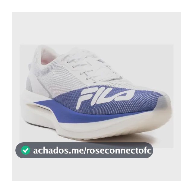 Tênis Fila Racer Carbon 3 Corrida Placa Carbono Branco 35,0 Br
