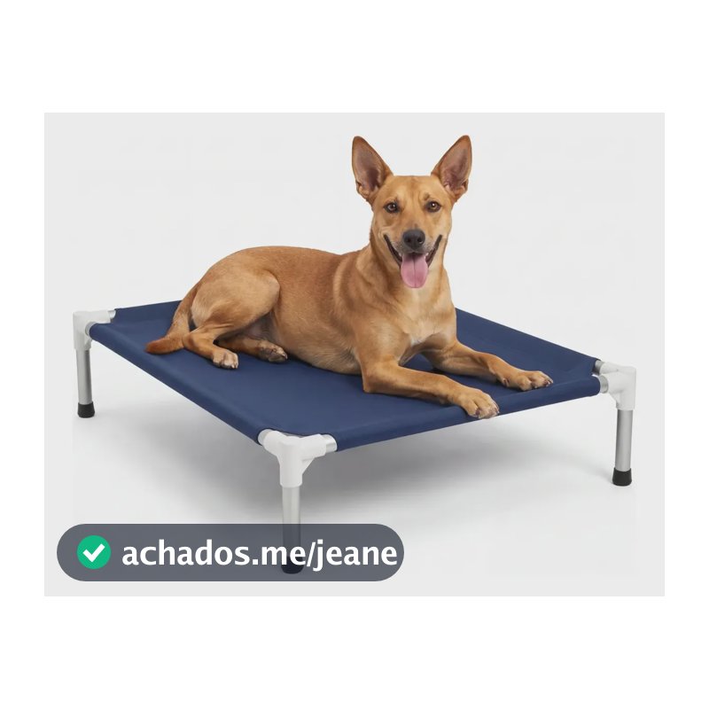 Cama Elevada Suspensa Tamanho M Azul-marinho Elevada