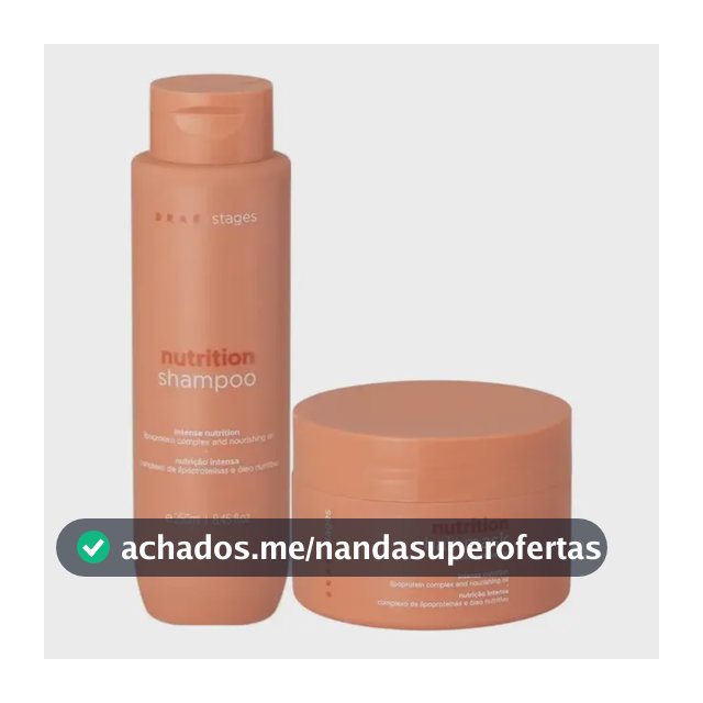 Braé Stages Kit Nutrition 2 Produtos (shampoo E Máscara)