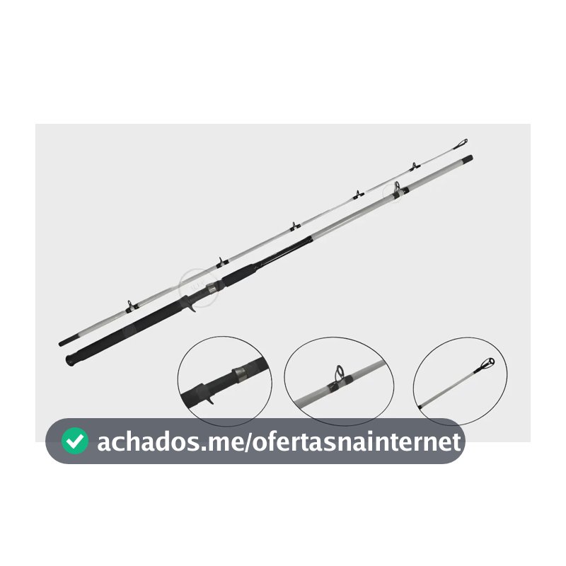Vara Pesca Lumis Katra Ktc210 15-30lb 2part Carretilha 2,10m