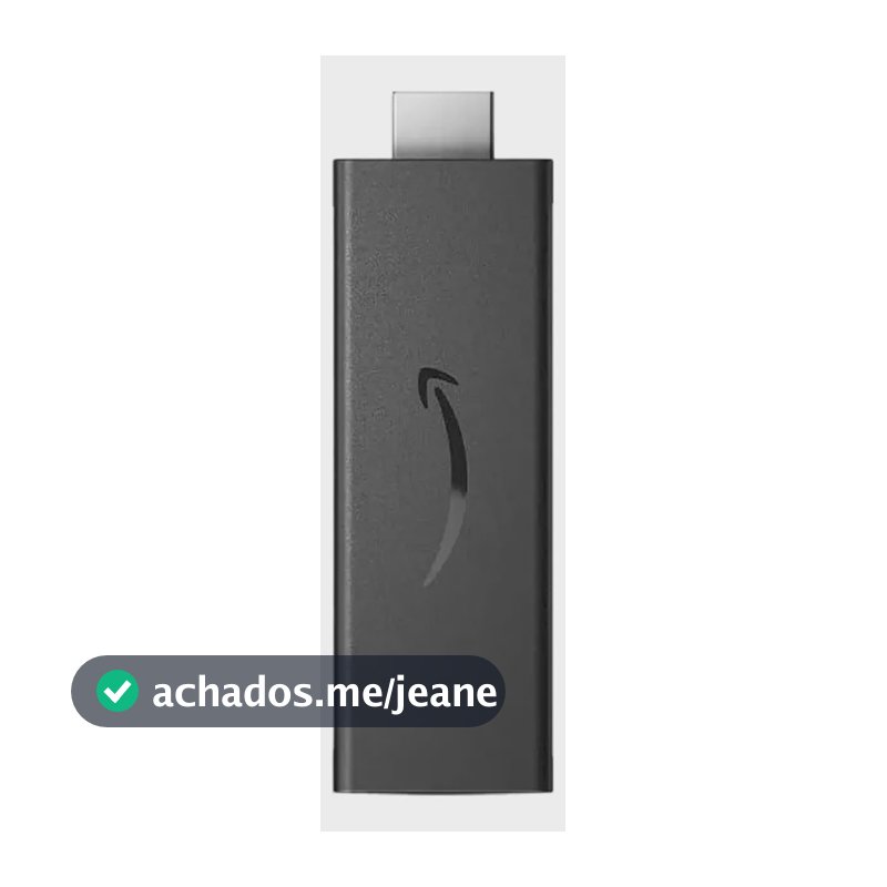 Amazon Fire TV Stick 4K 8GB preto com 1.5GB de memória RAM