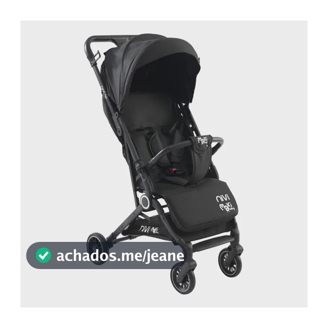 Carrinho De Bebê Passeio Confortável Nivi Maxi Baby