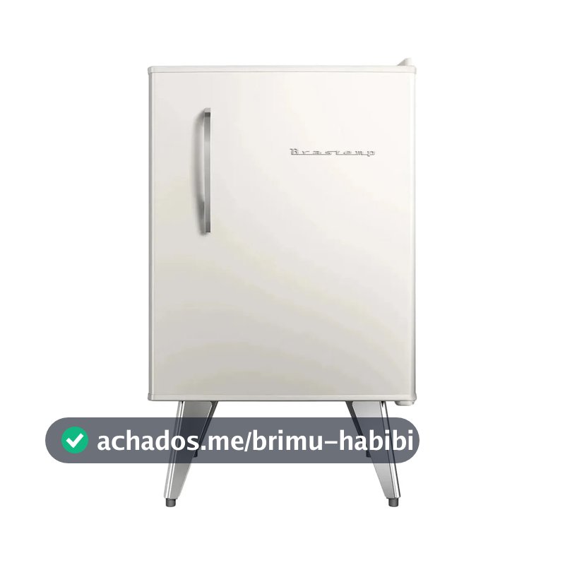 Frigobar Brastemp Retrô 76 Litros Classic White - Bra08mb Branco