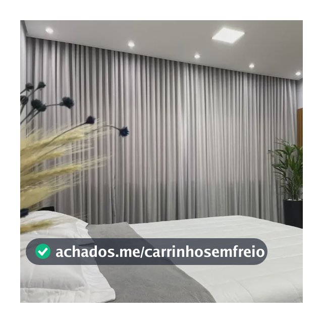 Cortina Gaze Linho E Blackout  6m X 2,80m Trilho Suíço Duplo