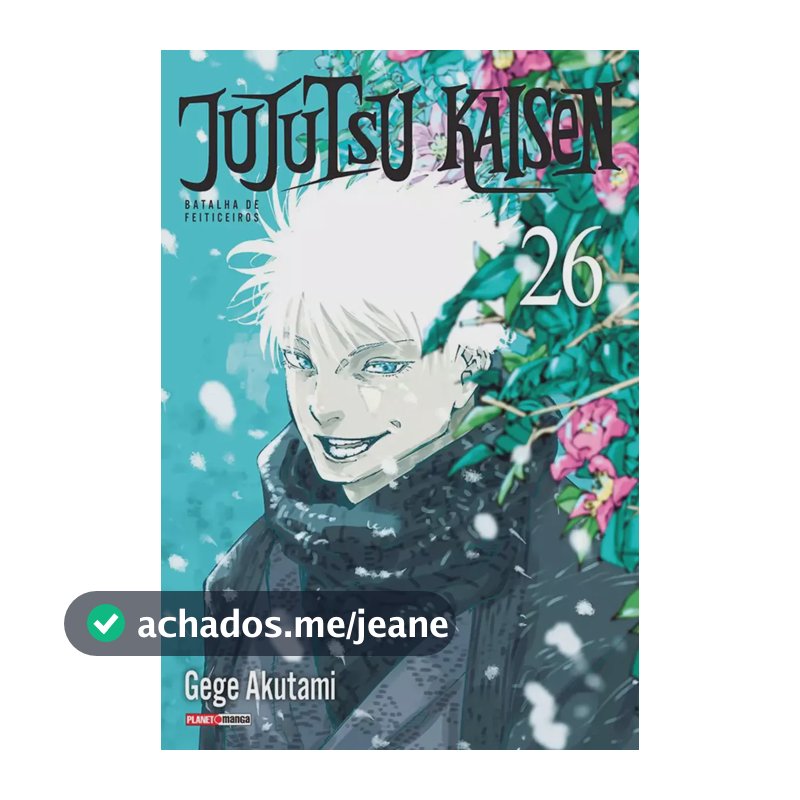 Jujutsu Kaisen: batalha de feiticeiros vol. 26 - Akutami, Gege - Panini - Capa Mole