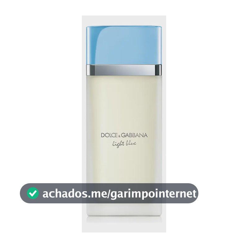 Dolce & Gabbana Light Blue Perfume Cítrico Almíscar Eau de Toilette 200ml