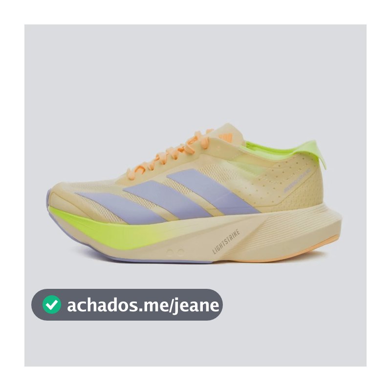Tênis Feminino Adizero Drive Rc adidas Amarelo Liso 36 Br